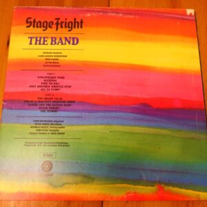 THE BAND - STAGE FRIGHT LP - EXC+ UK 1970  BOB DYLAN