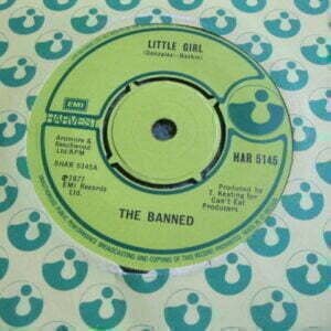 THE BANNED - LITTLE GIRL 7" - Nr MINT UK
