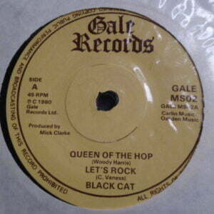 BLACK CAT - QUEEN OF THE HOP 7" EP - Nr MINT UK ROCKABILLY ROCK 'N' ROLL