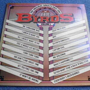 THE BYRDS - THE ORIGINAL SINGLES VOLUME 1 LP - Nr MINT UK McGUINN CROSBY