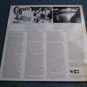 VARIOUS - CAJUN CRUISIN' VOL 1 LP - Nr MINT A1/B1 UK RONNIE FRUGE