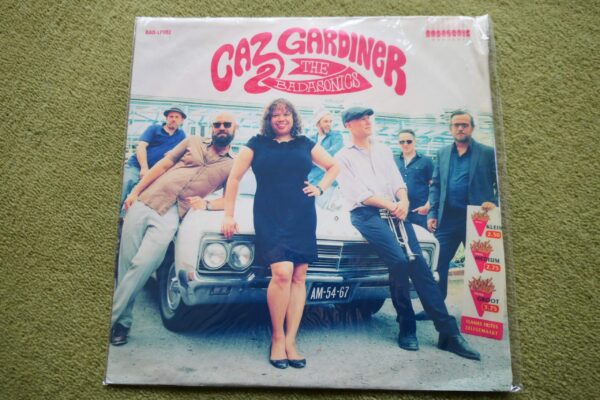 CAZ GARDINER & THE BADASONICS LP - MINT SEALED 2018 SKA FUNK REGGAE SOUL