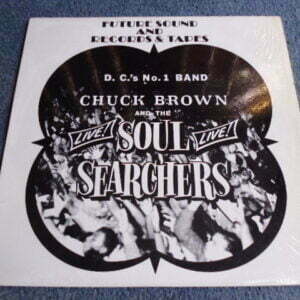 CHUCK BROWN & THE SOUL SEARCHERS - LIVE LP - Nr MINT  FUNK GO-GO