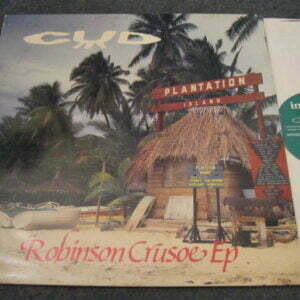 CUD - ROBINSON CRUSOE EP 12" - Nr MINT/EXC+ A1/B1 UK   INDIE