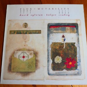 DAVID SYLVIAN HOLGER CZUKAY - FLUX + MUTABILITY LP - Nr MINT A1/B1 JAPAN CAN