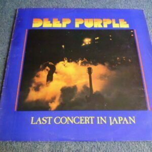 DEEP PURPLE - LAST CONCERT IN JAPAN LP -  Nr MINT A1/B2