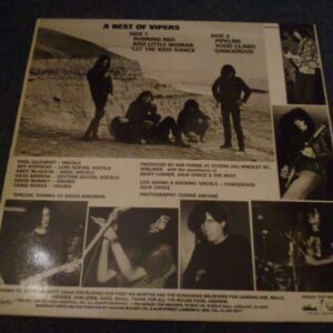 EXPLODING WHITE MICE - IN A NEST OF VIPERS LP - Nr MINT A1/B1 UK GARAGE ROCK