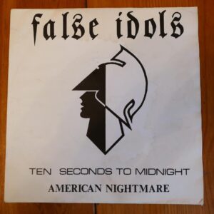 FALSE IDOLS - TEN SECONDS TO MIDNIGHT 7" - Nr MINT UK  PUNK POWERPOP