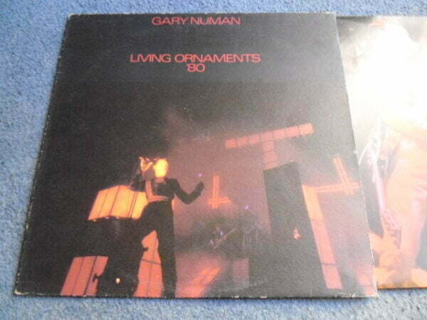 GARY NUMAN - LIVING ORNAMENTS 80 LP - EXC+ A3/B3 UK ELECTRONICA