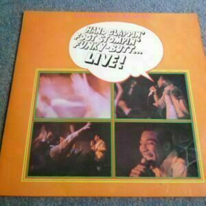 GENO WASHINGTON & THE RAM JAM BAND - HAND CLAPPIN' FOOT STOMPIN' FUNKY-BUTT...LIVE! LP - EXC+ A1 UK SOUL