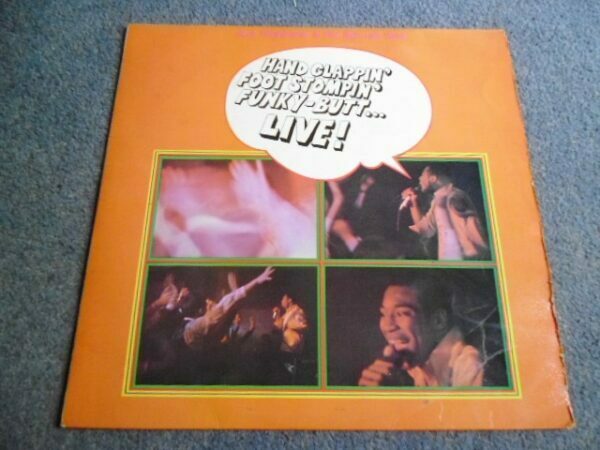 GENO WASHINGTON & THE RAM JAM BAND - HAND CLAPPIN' FOOT STOMPIN' FUNKY-BUTT...LIVE! LP - EXC+ A1 UK SOUL