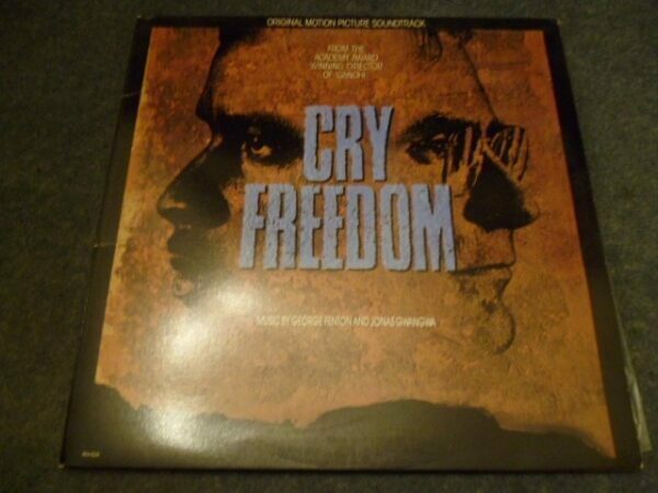 GEORGE FENTON AND JONAS GWANGWA - CRY FREEDOM Soundtrack LP - Nr MINT