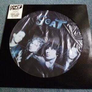 GOAT - YOUR LOVE ISA MINE Picture Disc 12" - Nr MINT UK  ROCK METAL