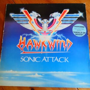 HAWKWIND - SONIC ATTACK LP - Nr MINT A1/B1mtx UK