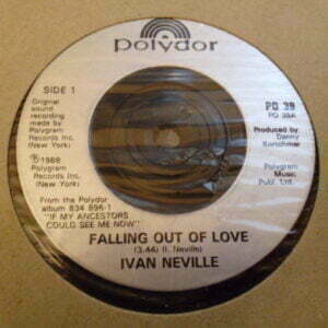 IVAN NEVILLE - FALLING OUT OF LOVE 7" - Nr MINT  FUNK SOUL