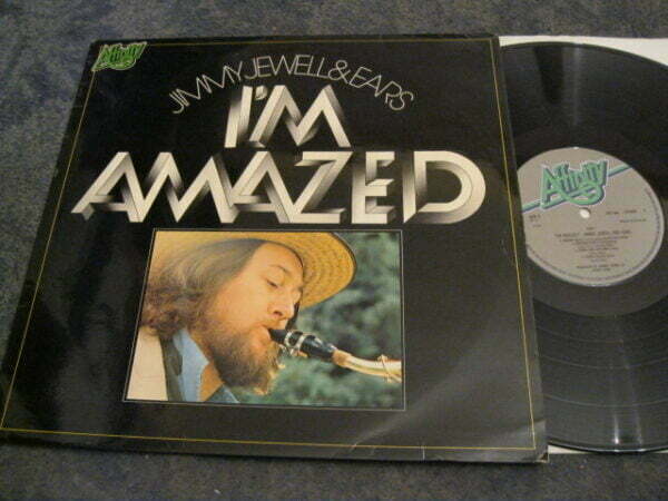 JIMMY JEWELL AND EARS - I'M AMAZED LP - Nr MINT A1/B1 UK  ROCK JAZZ FUSION