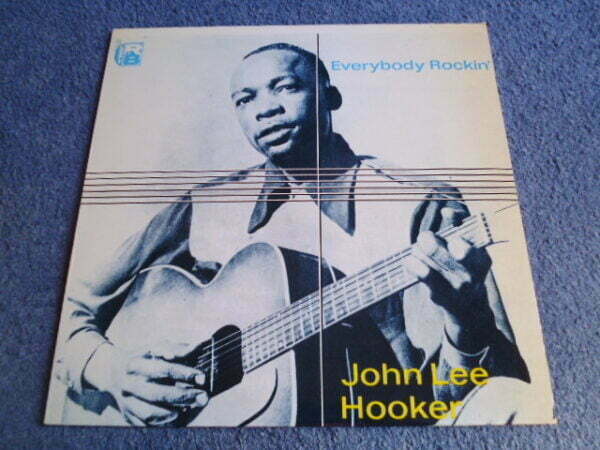 JOHN LEE HOOKER - EVERYBODY ROCKIN' LP - Nr MINT A1/B1 UK  BLUES