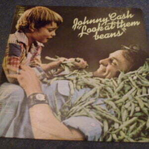 JOHNNY CASH - LOOK AT THEM BEANS LP - Nr MINT A1 UK COUNTRY