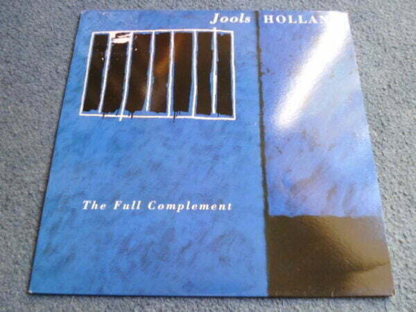 JOOLS HOLLAND - THE FULL COMPLEMENT LP - Nr MINT A1/B1 UK SQUEEZE