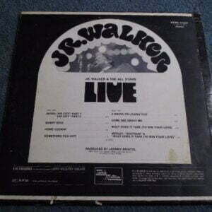 JR. WALKER & THE ALL STARS - LIVE LP - Nr MINT- A1/B1 UK SOUL MOTOWN