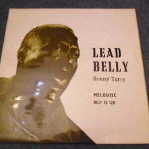 LEADBELLY SONNY TERRY - LEAD BELLY MEMORIAL LP - Nr MINT  UK BLUES
