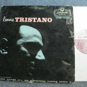 LENNIE TRISTANO - SELF TITLED LP - EXC/VG UK 1956  JAZZ