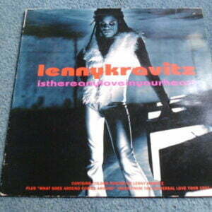 LENNY KRAVITZ - IS THERE ANY LOVE IN YOUR HEART 12" - Nr MINT A1/B1 UK