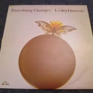 LESLEY DUNCAN - EVERYTHING CHANGES LP - Nr MINT A1/B1 UK 1974 FOLK