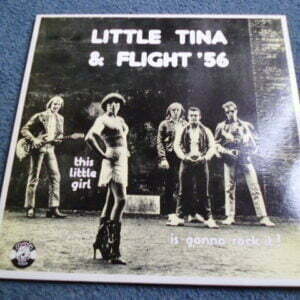 LITTLE TINA & FLIGHT '56 - THIS LITTLE GIRL IS GONNA ROCK IT! LP - Nr MINT UK  ROCK 'N' ROLL ROCKABILLY