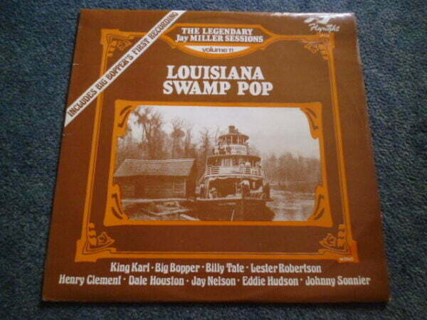 VARIOUS - LOUISIANA SWAMP POP LP - Nr MINT A1/B1 UK