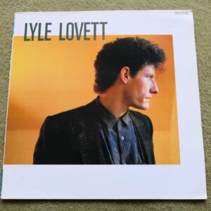 LYLE LOVETT - DEBUT LP - EXC+/Nr MINT A1/B1 UK  COUNTRY
