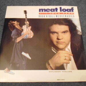 MEAT LOAF with JOHN PARR - ROCK 'N' ROLL MERCENARIES 12" - Nr MINT A3/B1 UK