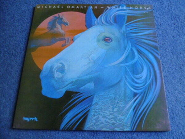 MICHAEL OMARTIAN - WHITE HORSE LP - Nr MINT A1/B1 UK  ROCK GOSPEL FUNK