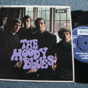THE MOODY BLUES - GO NOW 7" EP - Nr MINT