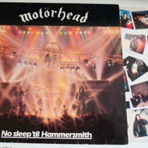 MOTORHEAD - NO SLEEP TIL HAMMERSMITH LP - Nr MINT A1/B1 UK  LEMMY