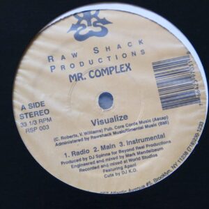 MR COMPLEX - VISUALIZE 12" - Nr MINT/EXC+ 1997  RAP HIP HOP PHAROAHE MONCH