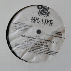 MR LIVE - THE 10th LETTER 12" - Nr MINT 1997  RAP HIP HOP
