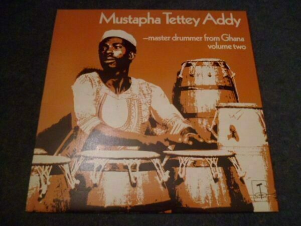 MUSTAPHA TETTEY ADDY - MASTER DRUMMER FROM GHANA VOL 2 LP - Nr MINT   WORLD MUSIC