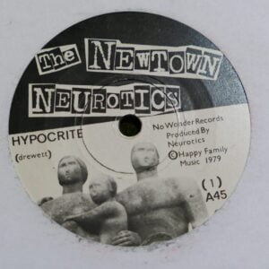 THE NEWTOWN NEUROTICS - HYPOCRITE 7" - EXC+ PUNK 1979