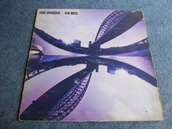 THE NICE - FIVE BRIDGES LP - EXC+ UK  PROG