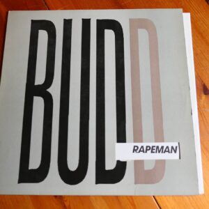 RAPEMAN - BUDD 12" - Nr MINT A1/B1 UK ROCK INDIE GRUNGE SHELLAC ALBINI BIG BLACK