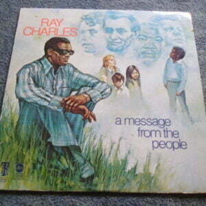 RAY CHARLES - A MESSAGE FROM THE PEOPLE LP - EXC+ US