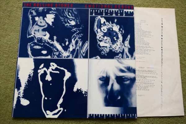 THE ROLLING STONES - EMOTIONAL RESCUE LP - Nr MINT