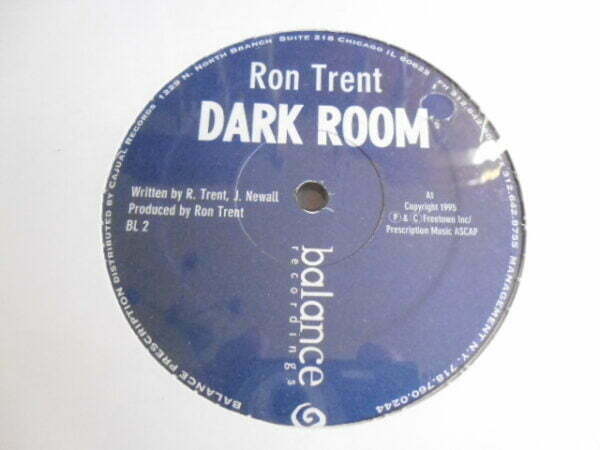RON TRENT - DARK ROOM 12" - Nr MINT  ELECTRONICA DANCE HOUSE