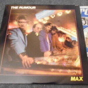 THE RUMOUR - MAX LP - Nr MINT  PUNK INDIE POWER POP