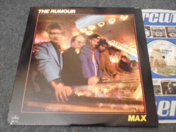 THE RUMOUR - MAX LP - Nr MINT  PUNK INDIE POWER POP
