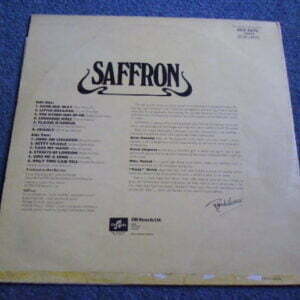 SAFFRON - DEBUT LP - Nr MINT UK  FOLK
