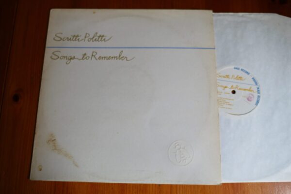 SCRITTI POLITTI - SONGS TO REMEMBER LP - Nr MINT A2/B1 ROUGH TRADE
