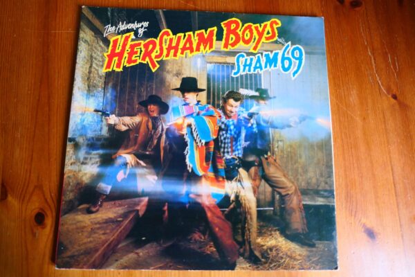 SHAM 69 - THE ADVENTURES OF HERSHAM BOYS 2LP - Nr MINT UK  PUNK