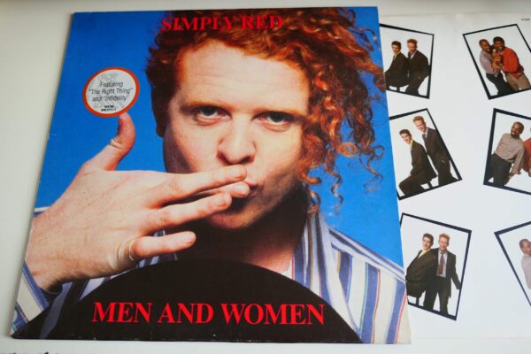 SIMPLY RED - MEN AND WOMEN LP - Nr MINT A4/B2  SOUL POP